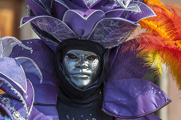 Image showing Portrait of a Venetian Mask