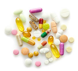 Image showing various pills