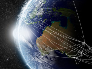 Image showing Network over Australia