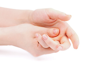 Image showing Healthy Hand Massage