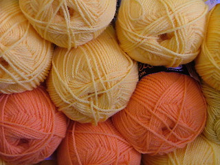 Image showing pile of yarn