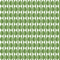 Image showing seamless leaves pattern 