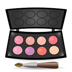 Image showing eyeshadow palette