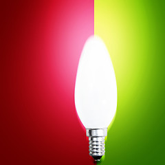 Image showing White bulb