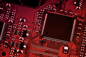 Image showing Electronic circuit board