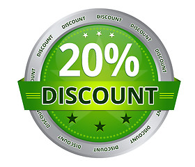 Image showing 20 percent Discount