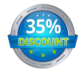 Image showing 35 percent discount