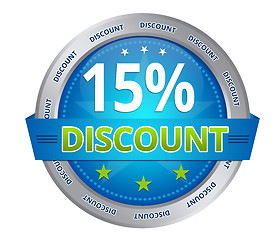 Image showing 15 percent discount