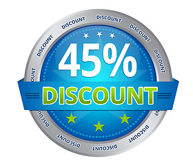 Image showing 45 percent discount