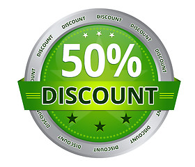 Image showing 50 percent Discount