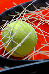 Image showing tennis restring