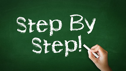 Image showing Step by Step Chalk Illustration