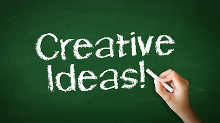 Image showing Creative ideas Chalk Illustration