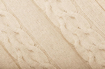 Image showing  piece of knit fabric