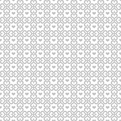 Image showing Seamless hearts pattern