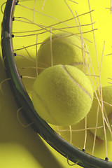 Image showing tennis restring