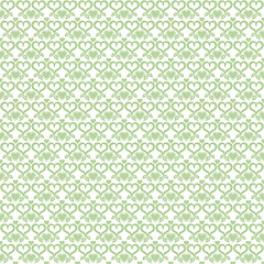 Image showing Seamless hearts pattern