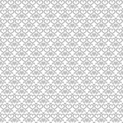 Image showing Seamless hearts pattern