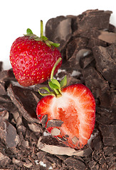 Image showing Strawberries