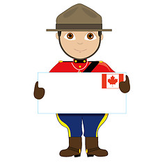 Image showing Canada Sign Boy