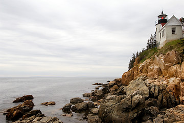 Image showing Bass Harbor lighthouse