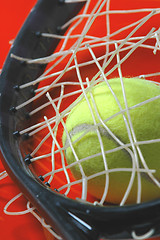 Image showing tennis restring