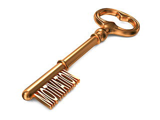 Image showing Motivation - Golden Key.