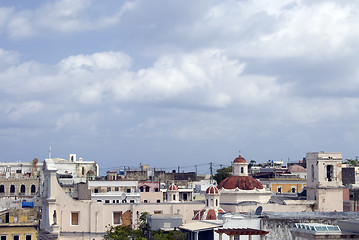 Image showing rooftops of old san juan, puerto rico