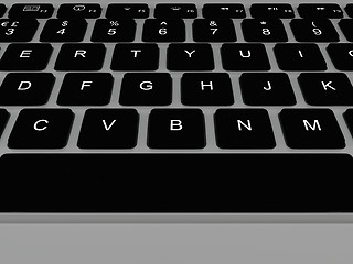 Image showing Illuminated keyboard