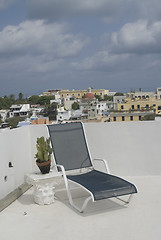 Image showing rooftops of old san juan, puerto rico