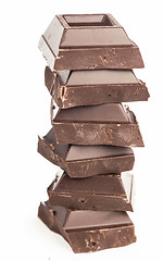Image showing chocolate pieces
