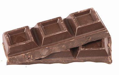 Image showing chocolate pieces