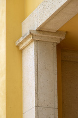 Image showing modern column architectural detail