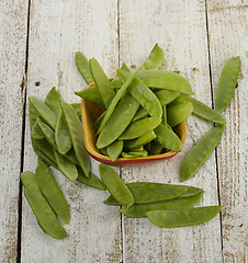 Image showing Edible Podded Peas 