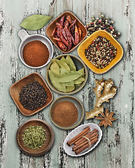 Image showing Spices Collection