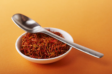 Image showing Dried saffron