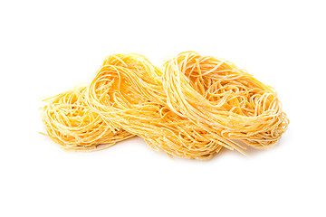 Image showing uncooked egg pasta 