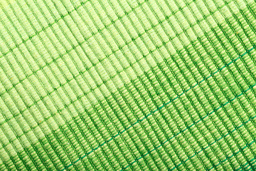 Image showing green stripe fabric texture