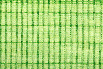 Image showing green stripe fabric texture