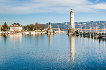 Image showing Lindau harbor