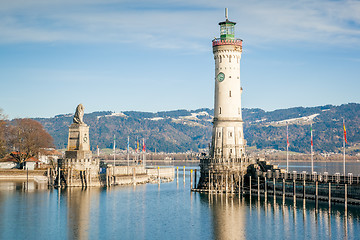 Image showing Lindau harbor