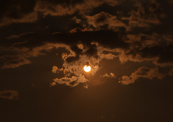 Image showing sunset