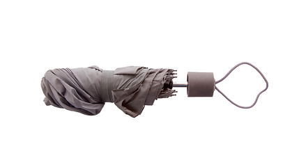 Image showing Folded umbrella