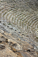 Image showing ancient amphitheater in Turkey 