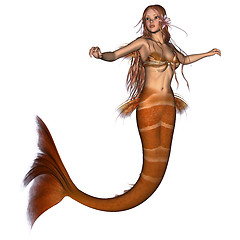 Image showing Golden Mermaid