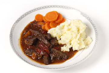 Image showing British beef stew