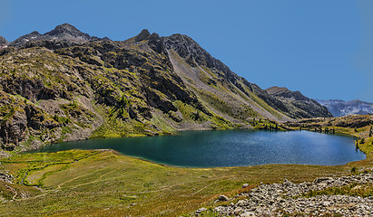 Image showing Grand Lac from Lacs de Vens