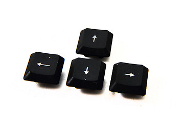 Image showing keyboard keys - arrows