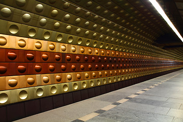 Image showing subway station from Prague