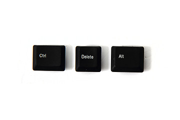 Image showing ctrl alt del keyboard keys